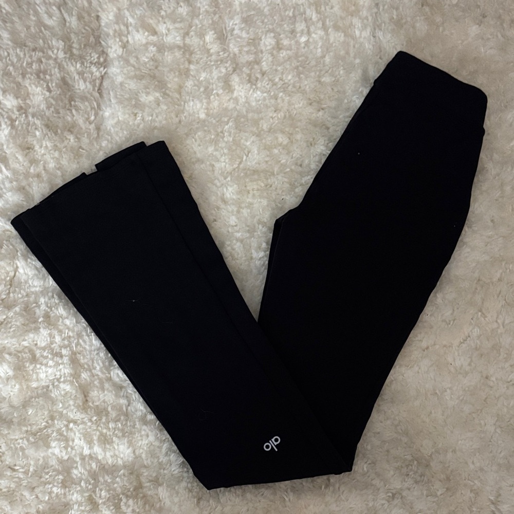 ALO Yoga Black Flare Pants